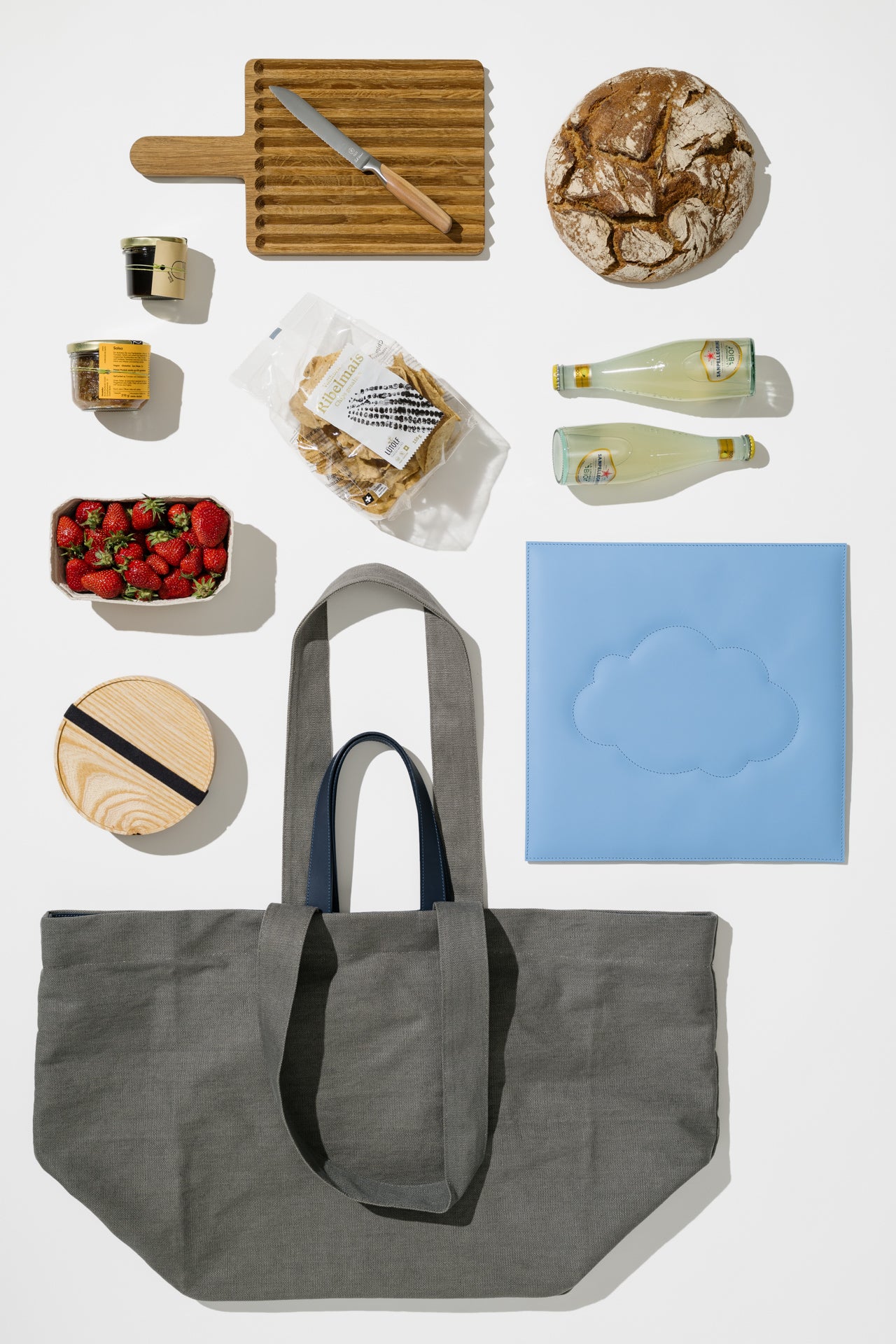 CM 38 XL Shopper Grey-Navy