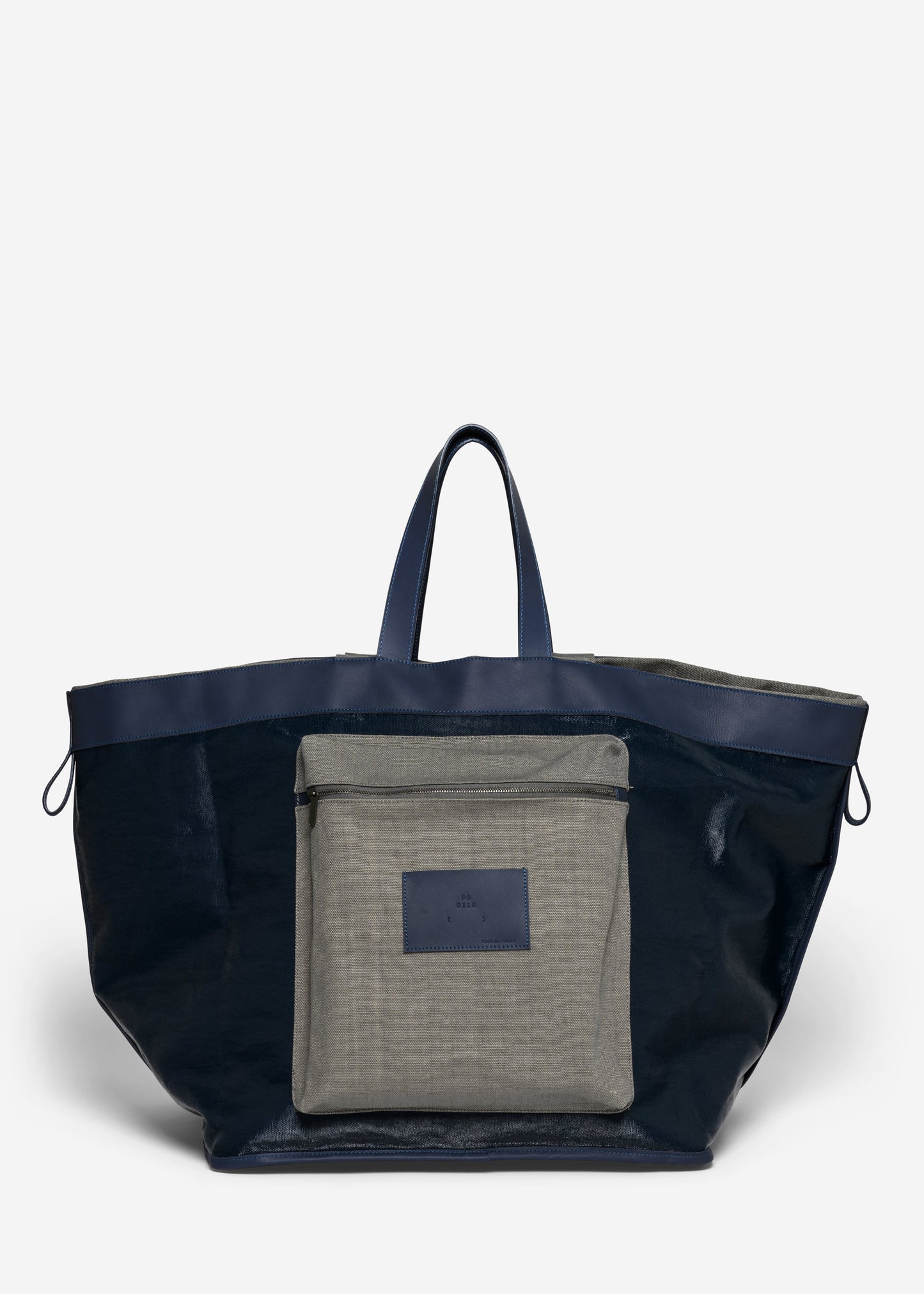 CM 38 XL Shopper Grau-Marineblau