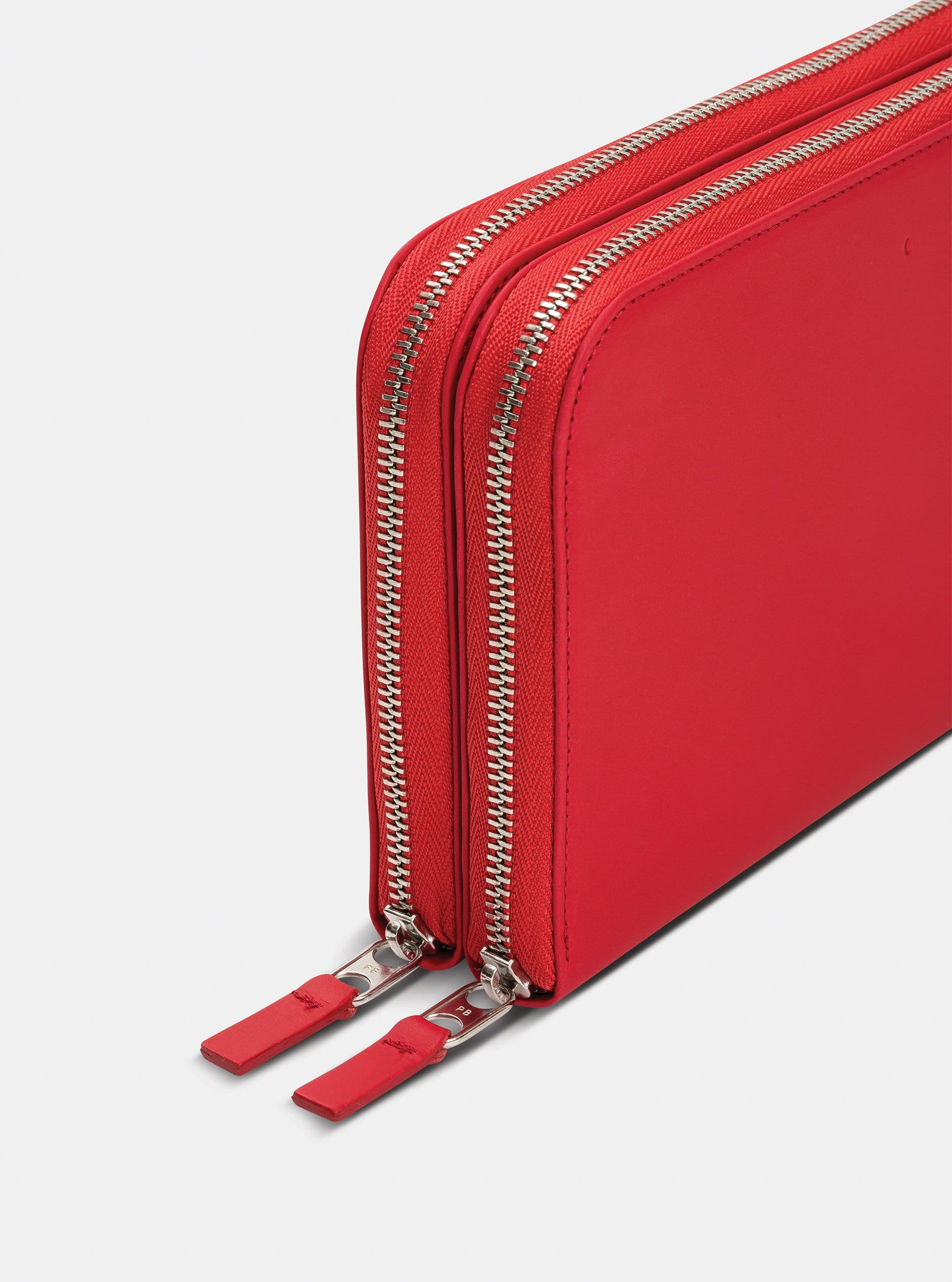 Red purse designed by Christian Metzner